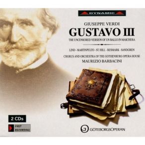 Verdi - Gustavo III - Barbacini album cover