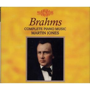Brahms - Complete Piano Music - Martin Jones album cover