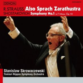R. Strauss: Also Sprach Zarathustra / Shostakovich: Symphony No. 1 album cover