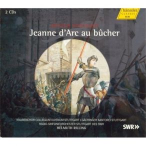 Honegger - Jeanne D'Arc Au Bucher - Helmut Rilling album cover