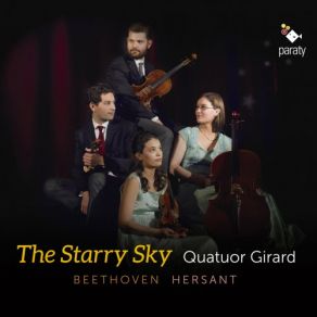 Beethoven: Quatuor No. 2, Op. 59 - Hersant: Quatuor No. 4 " The Starry Sky " album cover