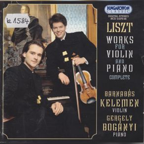 Liszt: Complete Works For Violin & Piano (CD1) album cover