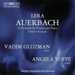 Auerbach - 24 Preludes For Violin And Piano album cover