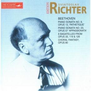 Beethoven - Piano Sonatas Op. 13 And Op. 57, Fantasy Op. 80, 8 Bagatelles - Richter, Sanderling album cover