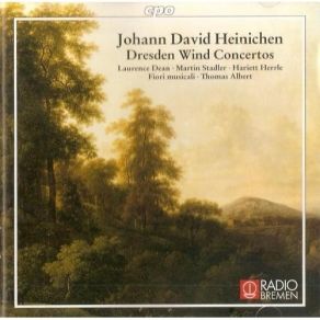 Heinichen - Dresden Wind Concertos - Dean, Stadler album cover
