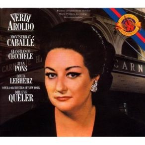 Verdi - Aroldo - Caballe, Queler album cover