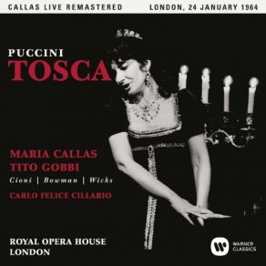 Puccini - Tosca - Carlo Felice Cillario album cover