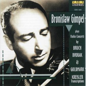 Bruch - Violin Concerto 1, Op. 26 album cover