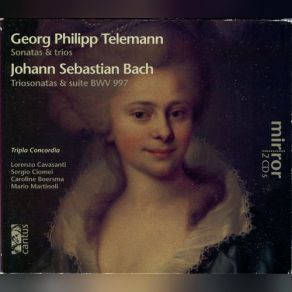 Telemann: Sonatas & Trios, J. S. Bach: Triosonatas & Suite BWV 997 (CD1) album cover
