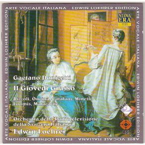 Donizetti - Il Giovedi Grasso - Loehrer album cover