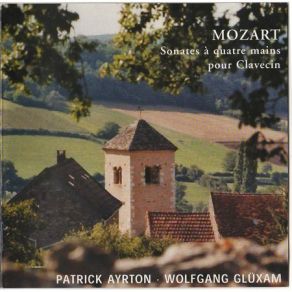 Mozart - Sonatas In Four Hands For Harpsichord - Ayrton, Gluxam album cover