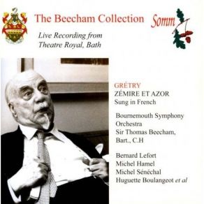 Gretry - Zemire Et Azor - Thomas Beecham album cover
