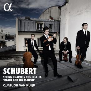 Schubert: Quartets Nos. 10 & 14 " Death And The Maiden " album cover