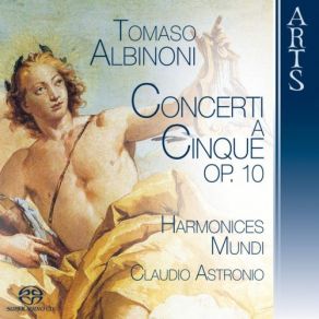 Tomaso Albinoni: Concerti A Cinque Op. 10 album cover