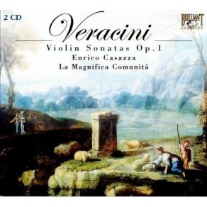 Veracini - Violin Sonatas Op. 1 - Enrico Casazza album cover