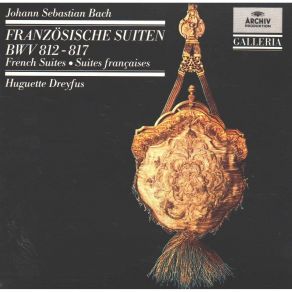 Bach - English Suites - Huguette Dreyfus album cover