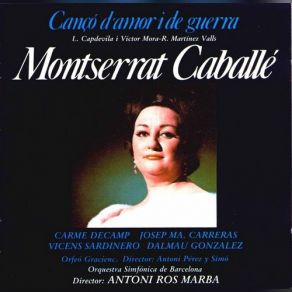 Rafael Martínez Valls: Cançó D'amor I De Guerra album cover