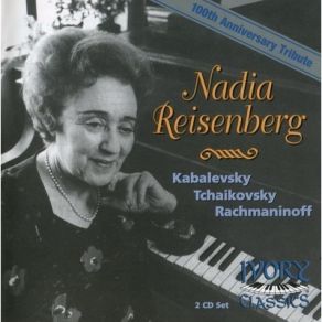 Kabalevsky - 24 Preludes - Nadia Reisenberg 100th Anniversary Tribute album cover