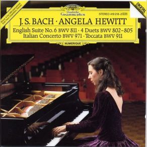 J. S. Bach: Italian Concerto, Toccata, Four Duets; English Suite album cover