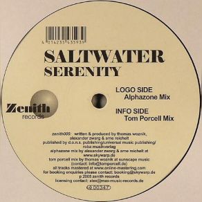 Serenity (Maxi-Single) album cover