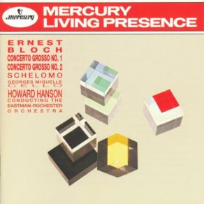 Hanson Conducts Bloch album cover