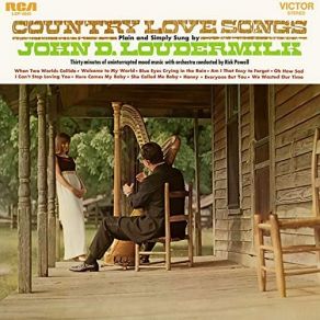 Country Love Songs Plain And Simply Sung By album cover