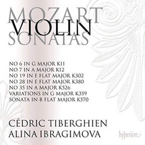 Mozart - Violin Sonatas, Volume 5 - Alina Ibragimova, Cedric Tiberghien album cover