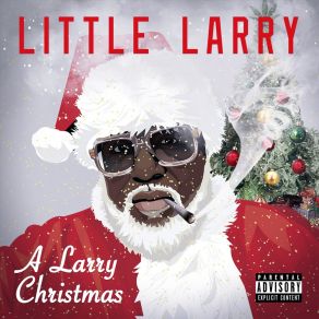 A Larry Christmas album cover