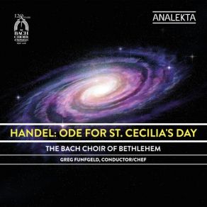 Handel: Ode For St. Cecilia's Day album cover