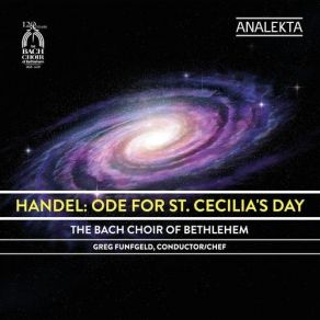 Handel - Ode For St. Cecilia's Day - Greg Funfgeld album cover