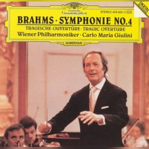 Brahms: Symphony No. 4, Tragic Overture album cover