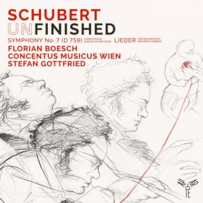 Schubert: Symphony No. 7 In B-Flat Major, D. 759 " Unfinished ", Lieder (Orchestrated By Webern, Brahms) album cover