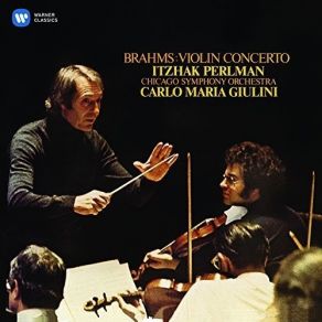 Brahms - Violin Concerto - Carlo Maria Giulini album cover