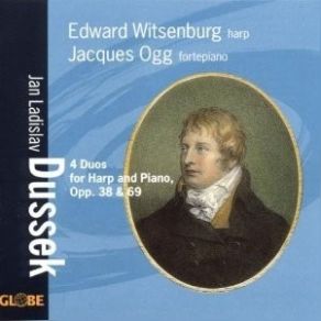 Dussek - Duets For Harp And Pianoforte Op. 38, 69 - Ogg, Witsenburg album cover