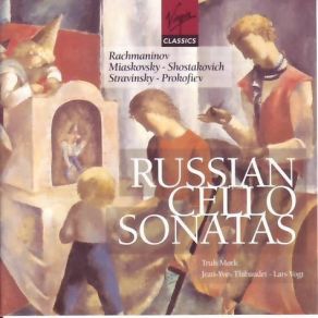 Truls Mork - Russian Cello Sonatas CD1 album cover