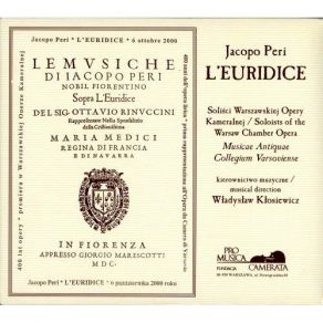 Peri - L'Euridice - Wladyslaw Klosiewicz album cover