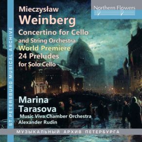 Weinberg：Cello Concertino, Op. 43 & 24 Preludes, Op. 100 album cover