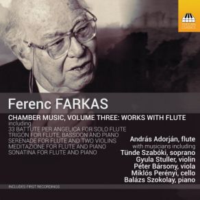 Farkas: Chamber Music, Vol. 3 – Works With Flute album cover