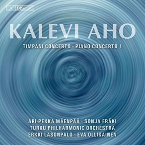 Aho - Timpani And Piano Concertos - Erkki Lasonpalo, Eva Ollikainen album cover