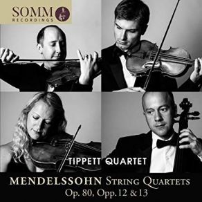 Mendelssohn - String Quartets Nos. 1, 2, 6 - Tippett Quartet album cover
