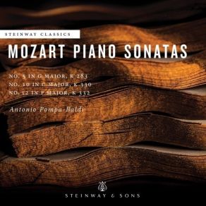 Mozart - Piano Sonatas Nos. 5, 10, 12 - Antonio Pompa-Baldi album cover