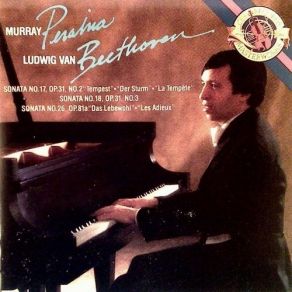 Beethoven - Piano Sonatas, Nos. 17, 18, 26 - Murray Perahia album cover