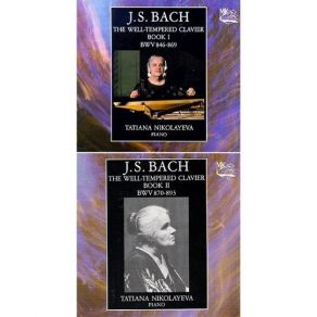 Bach - The Well-Tempered Clavier - Tatiana Nikolayeva album cover