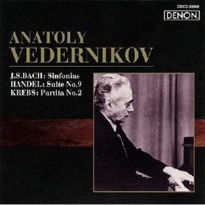 Anatoly Vedernikov - Bach, Handel And Krebs album cover