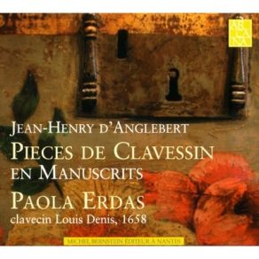 Anglebert - Pieces De Clavessin - Paola Erdas album cover