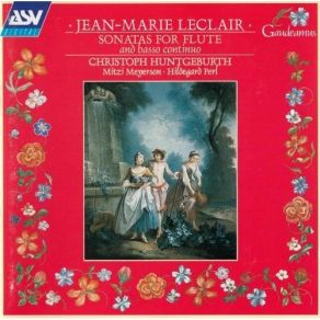 Leclair - Sonatas For Flute - Christoph Huntgeburth album cover