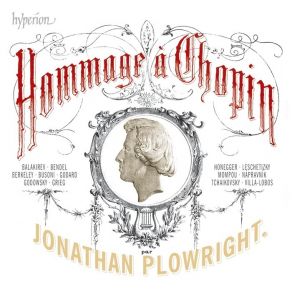 Hommage A Chopin - Jonathan Plowright album cover