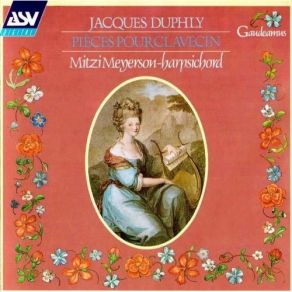 Duphly - Pieces Pour Clavecin - Mitzy Meyerson album cover