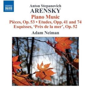 Arensky - Piano Music - Adam Neiman album cover