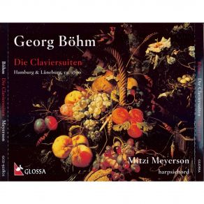 Bohm - Die Claviersuiten - Mitzi Meyerson album cover